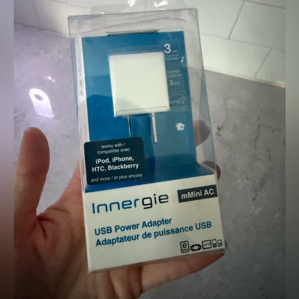 Innergie mMini AC 5W USB Power Adapter, which is an ultra-compact charger